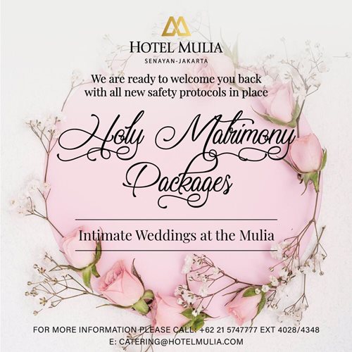 Holy Matrimony Packages